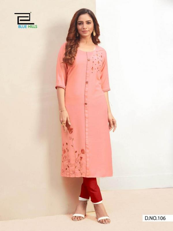 Blue Hills Mahek 1 Designer Kurti Catalogue